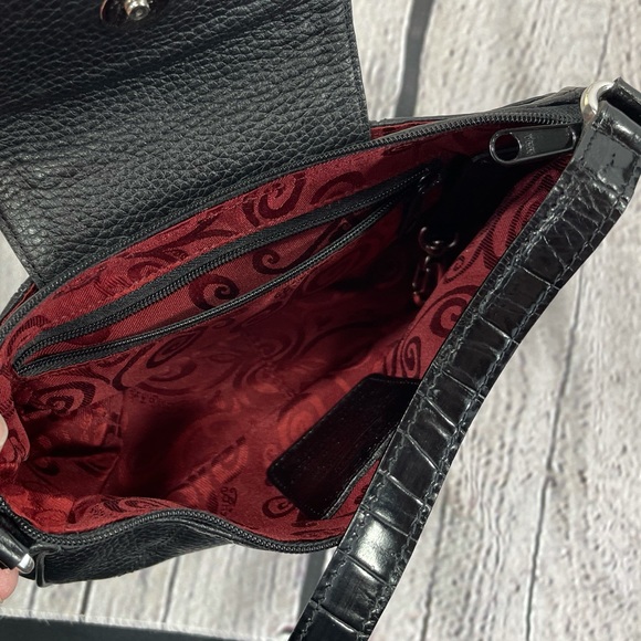 Brighton Leather Small Flap Bag - Picture 10 of 11